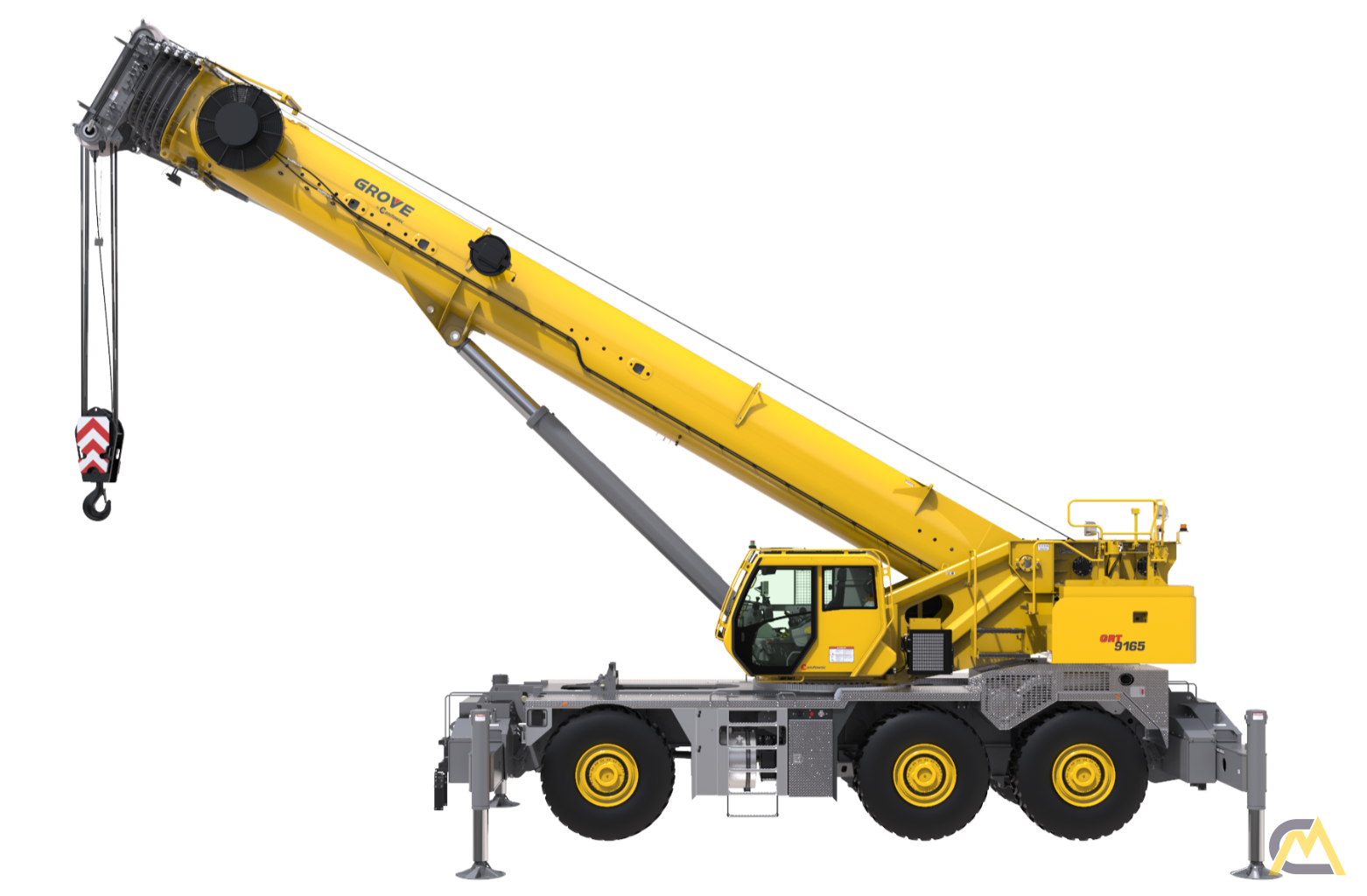 Grove GRT9165 165-Ton Rough Terrain Crane 0