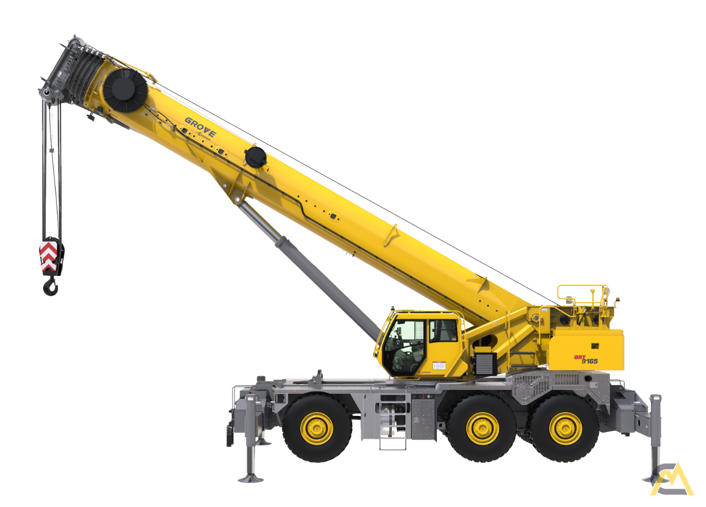 Grove GRT9165 165-Ton Rough Terrain Crane 1