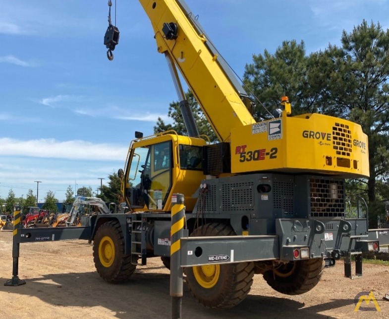 Grove RT530E-2 Rough Terrain Crane 0