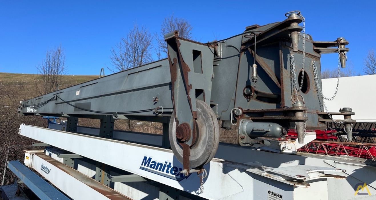Grove RT530E-2 Rough Terrain 26' - 45' Two Piece Jib Section for Sale 3