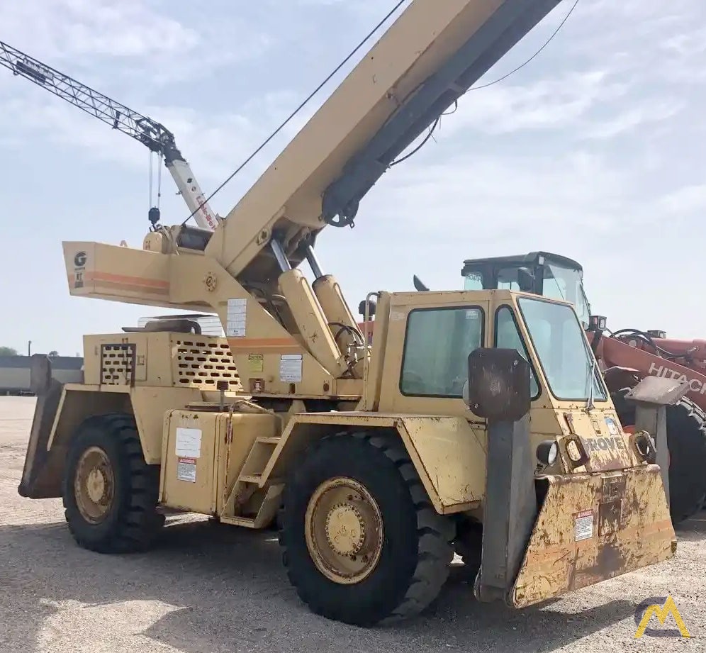 Grove RT58C Down Cab Rough Terrain Crane 3