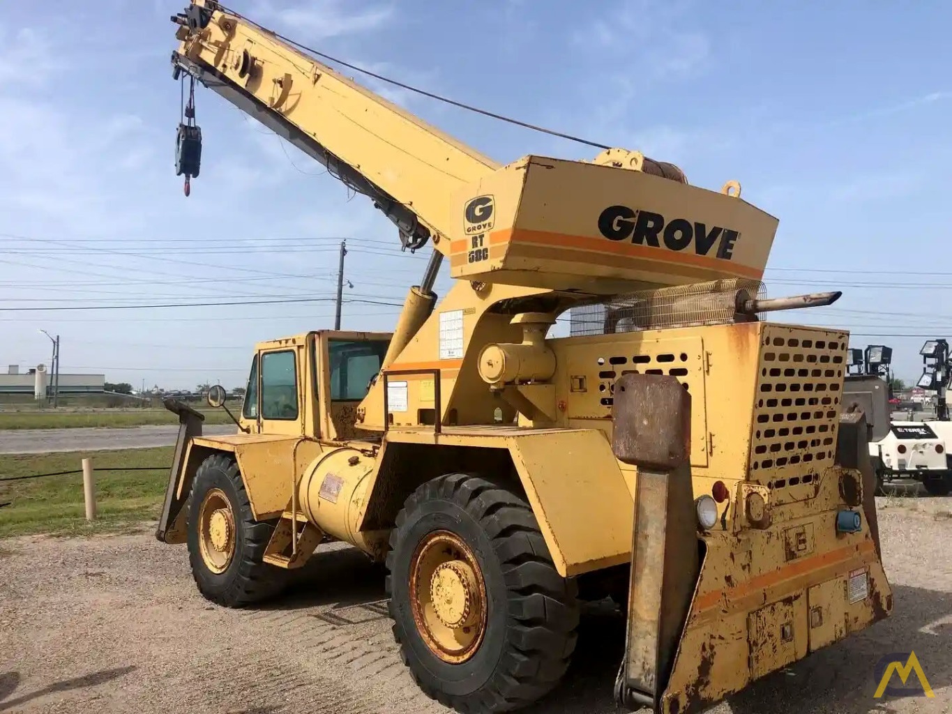 Grove RT58C Down Cab Rough Terrain Crane 0