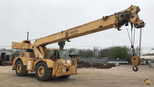Grove RT58E 22-ton Down Cab Rough Terrain Crane 0