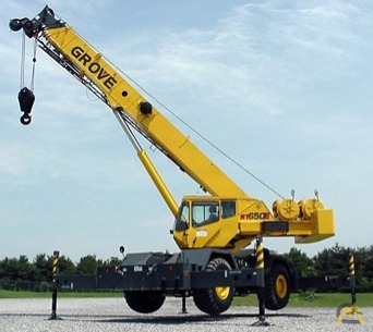 Grove RT600E 50-Ton Rough Terrain Crane 0