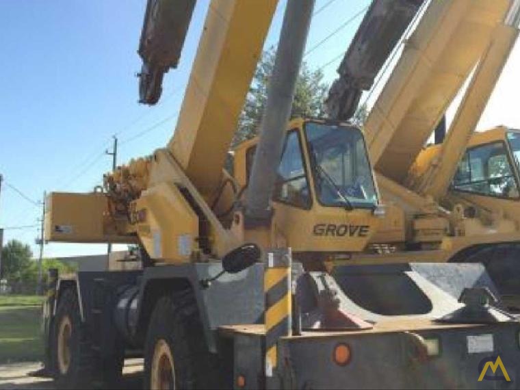 Grove RT600E 50Ton Rough Terrain Cranes For Sale Hoists & Material