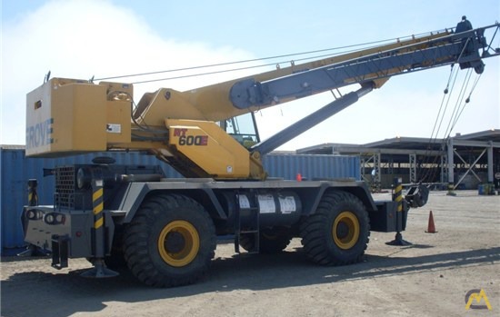 Grove RT650E 50-ton Rough Terrain Crane 2