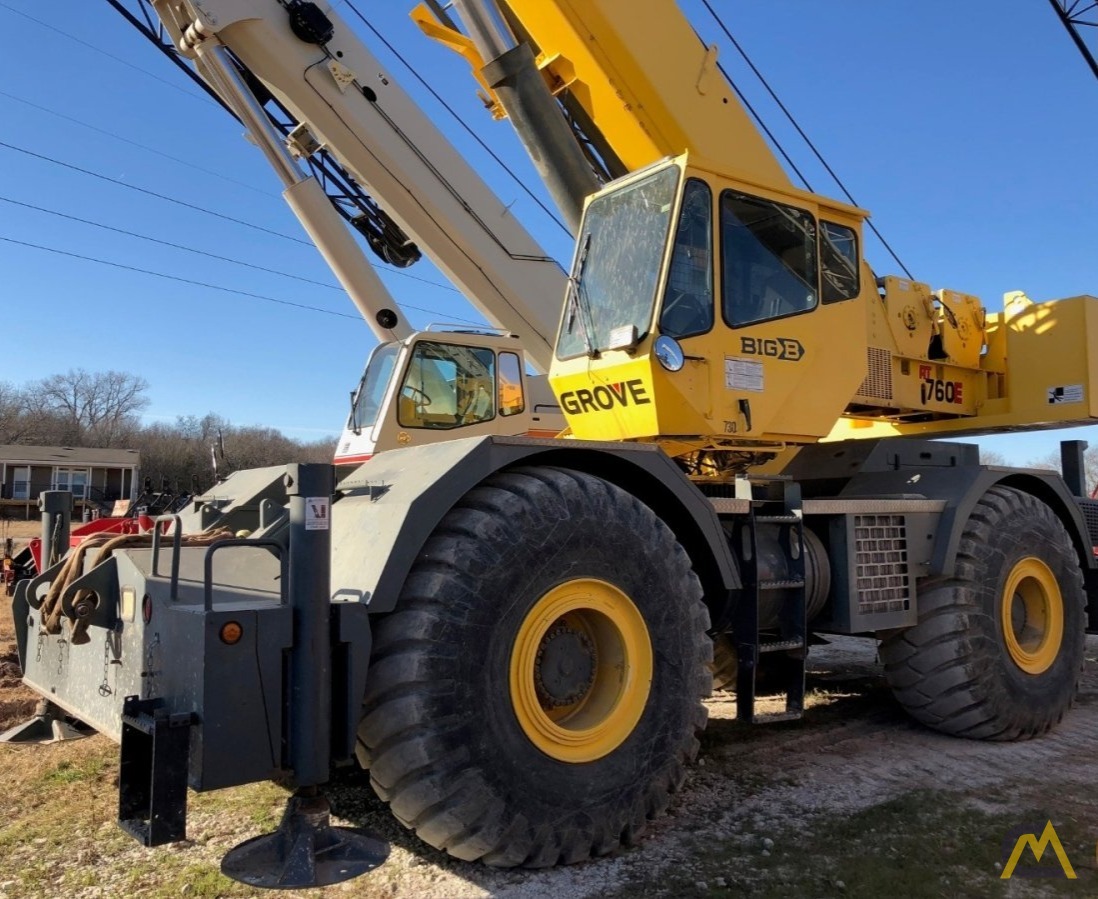 Grove RT760E 60-Ton Rough Terrain Crane 0