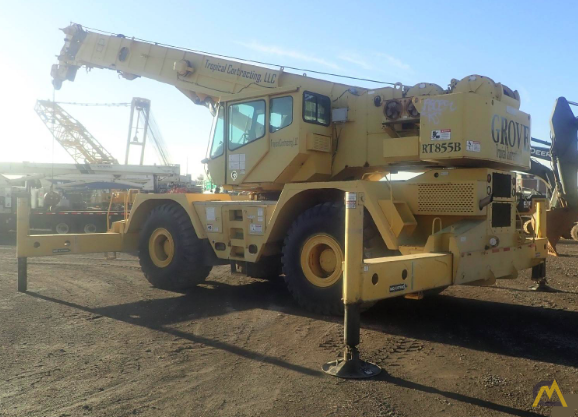 Grove RT855B 55-Ton Rough Terrain Crane 3