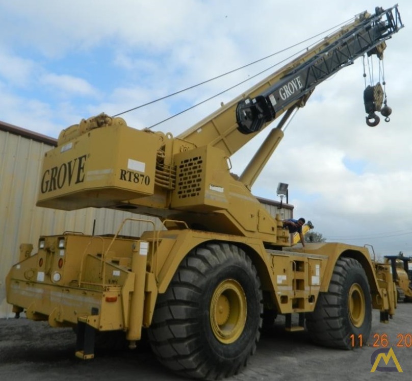 Grove RT870 70-Ton Rough Terrain Crane 0