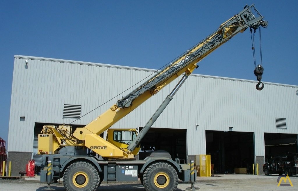 Grove RT880E 80-ton Rough Terrain Crane 2