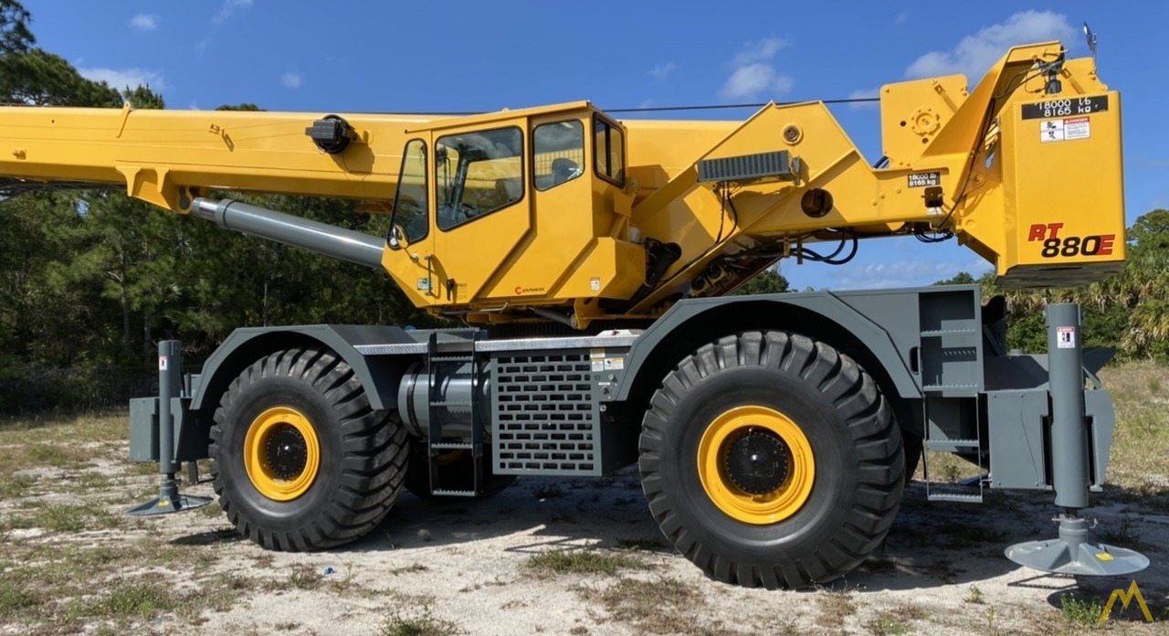 SOLD Grove RT880E Rough Terrain Crane 3