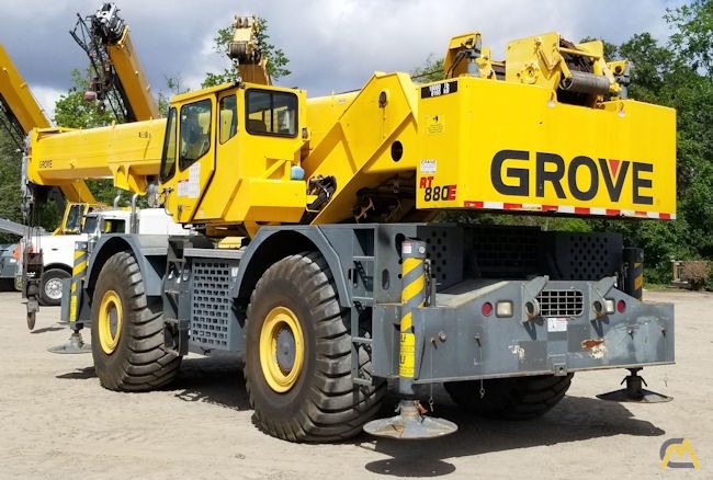 Grove RT880E 80-Ton Rough Terrain Crane 1