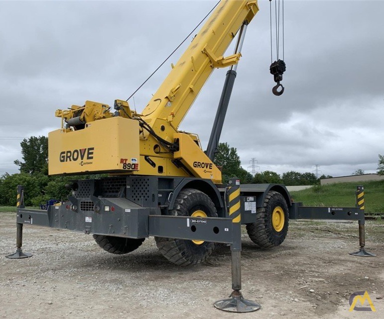 Grove RT890E 90-Ton Rough Terrain Crane 7