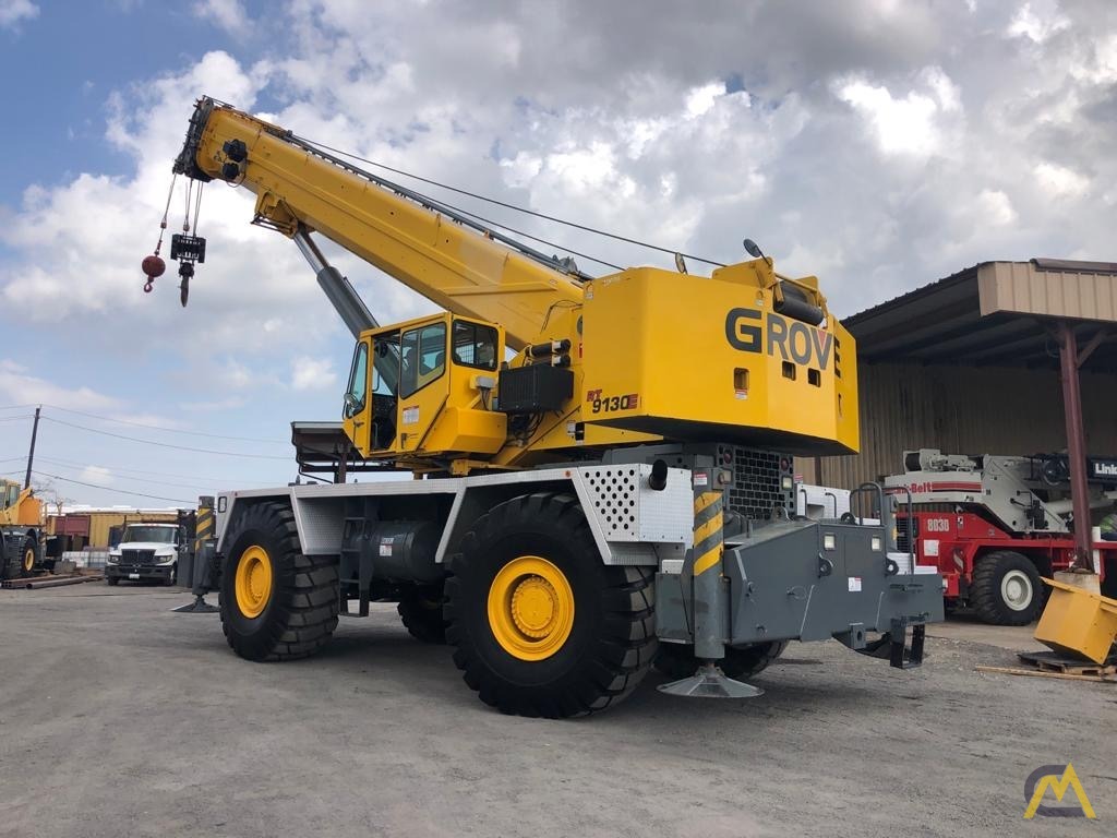 GROVE RT9130E 130-Ton Rough Terrain Crane 1