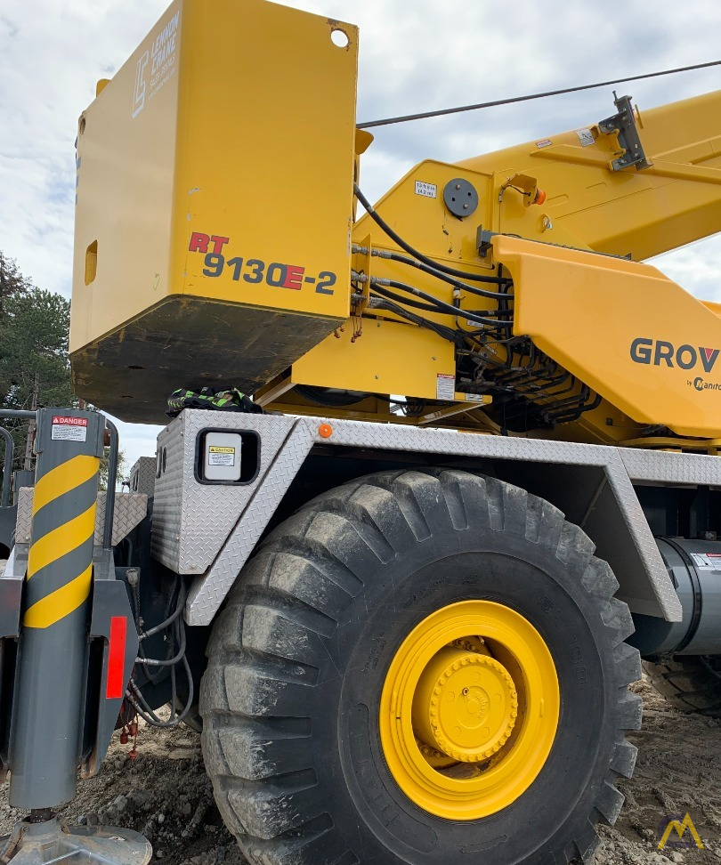 Grove RT9130E-2 130-ton Rough Terrain Crane 23