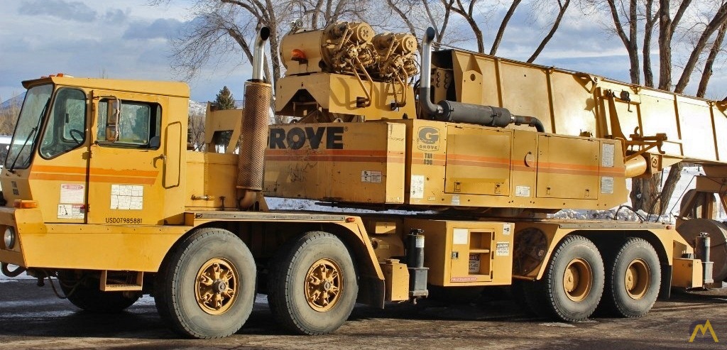 Grove TM890 90-Ton Hydraulic Truck Crane 0