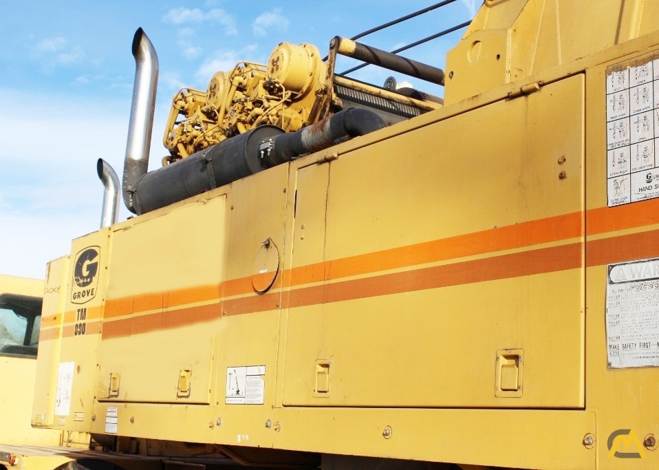 Grove TM890 90-Ton Hydraulic Truck Crane 9