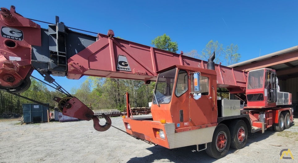 Grove TMS375LP Telescopic Boom Hydraulic Truck Crane 0
