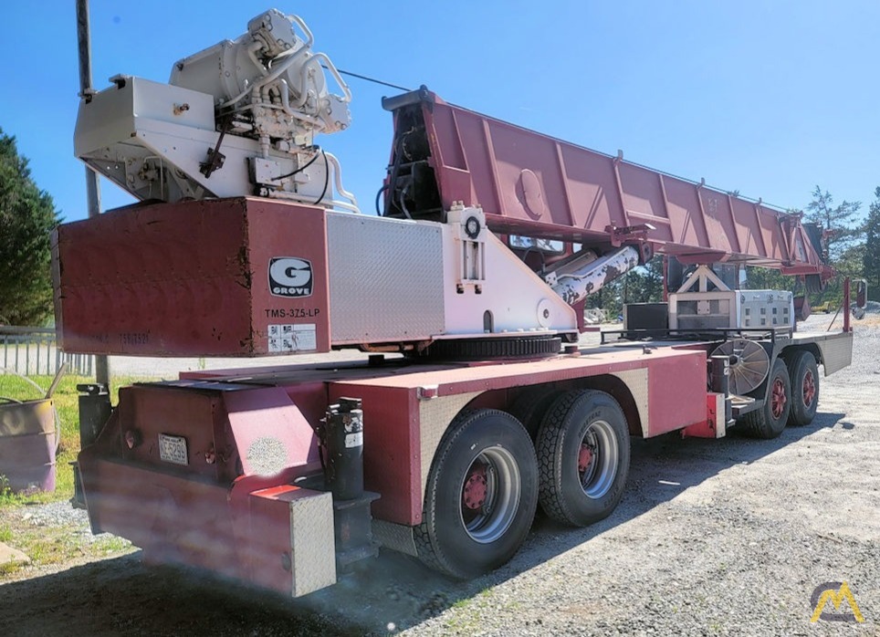 Grove TMS375LP Telescopic Boom Hydraulic Truck Crane 3