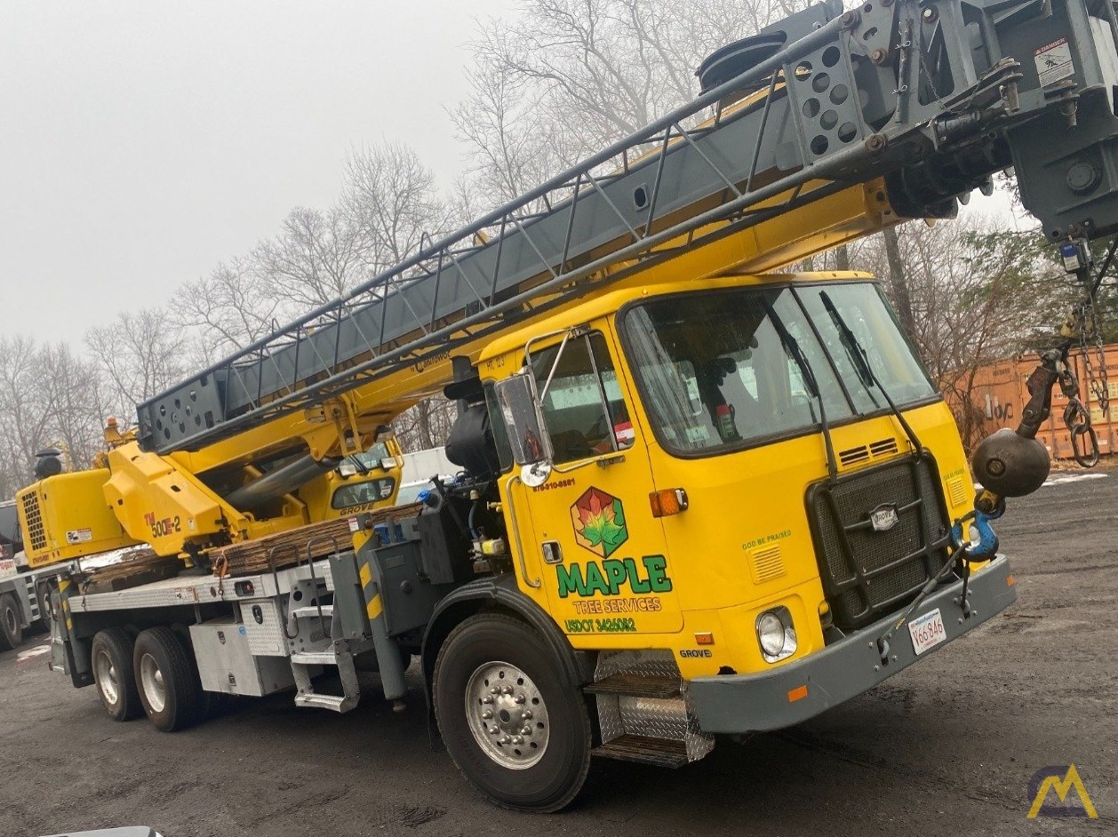 Grove TMS500E-2 Telescopic Boom Hydraulic Truck Crane 0