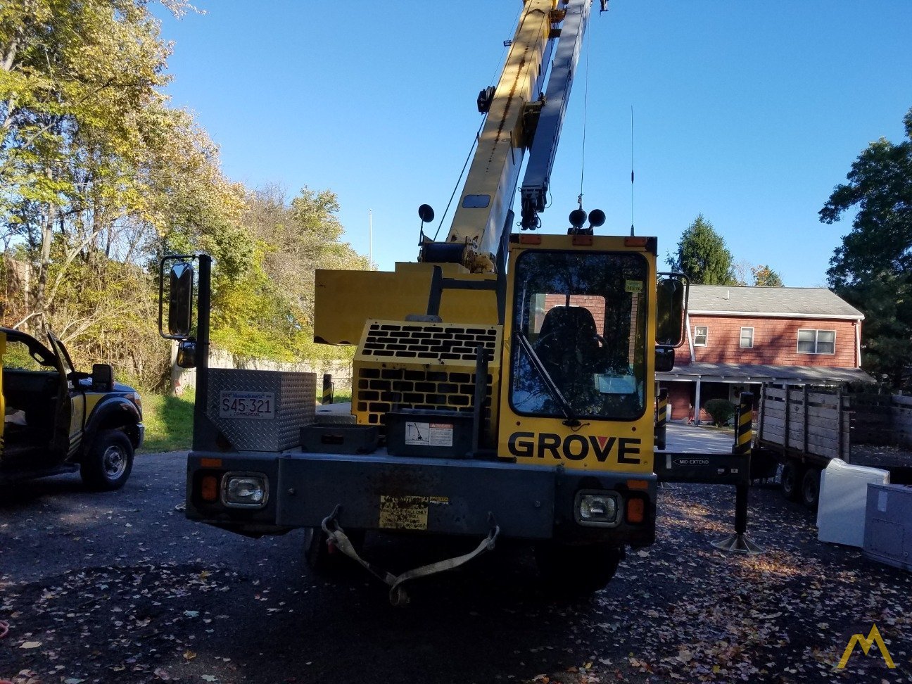 Grove TMS500E 40-ton Telescopic Boom Truck Crane 4