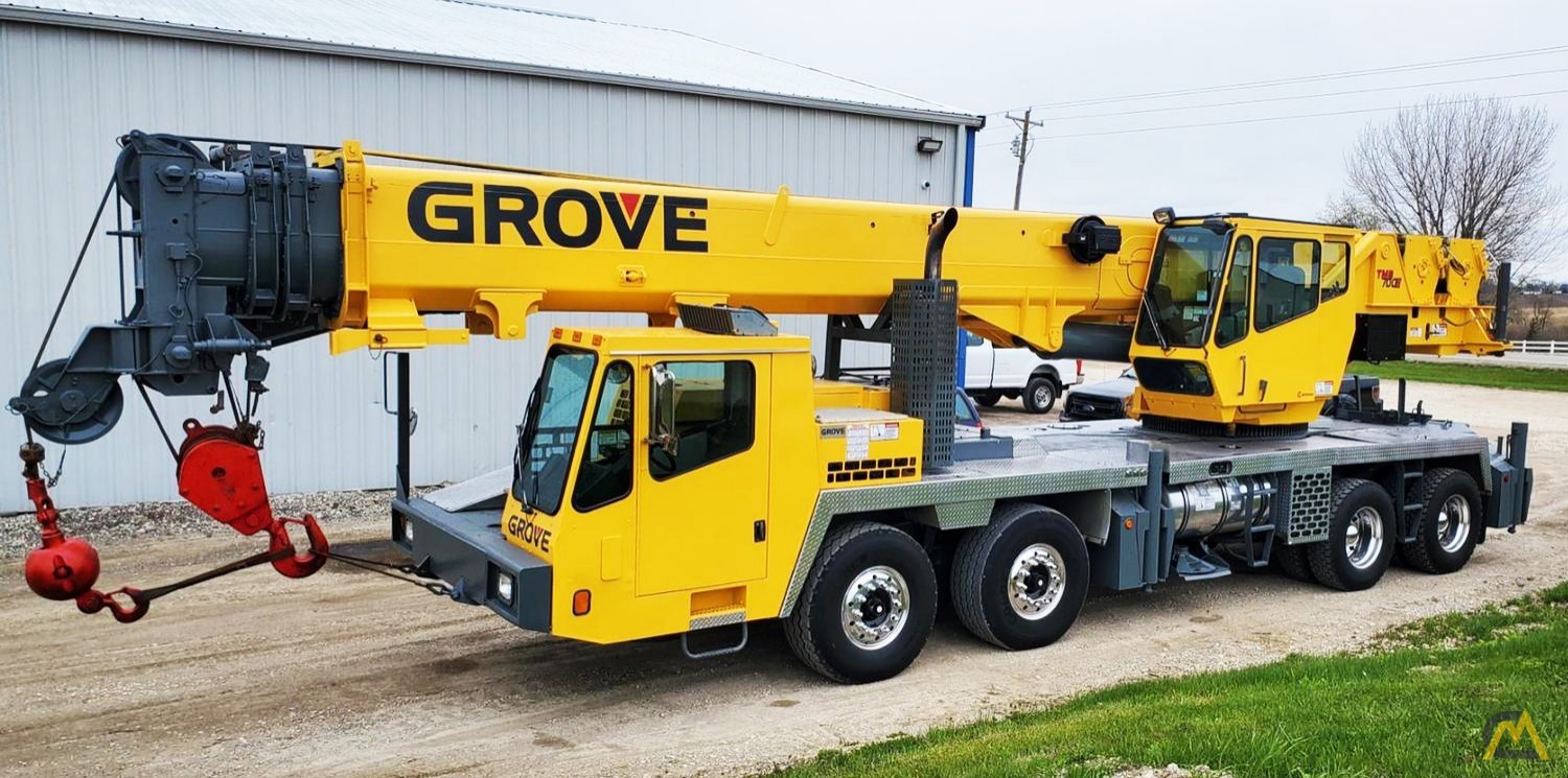 Grove TMS700E 50-Ton Telescopic Truck Crane 0