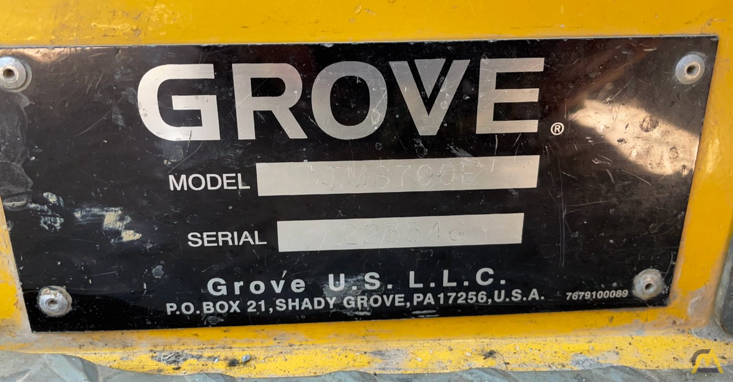 Grove TMS700E Telescopic Boom Hydraulic Truck Crane 5