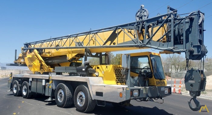 Grove TMS760E 60-ton Telescopic Boom Truck Crane 0