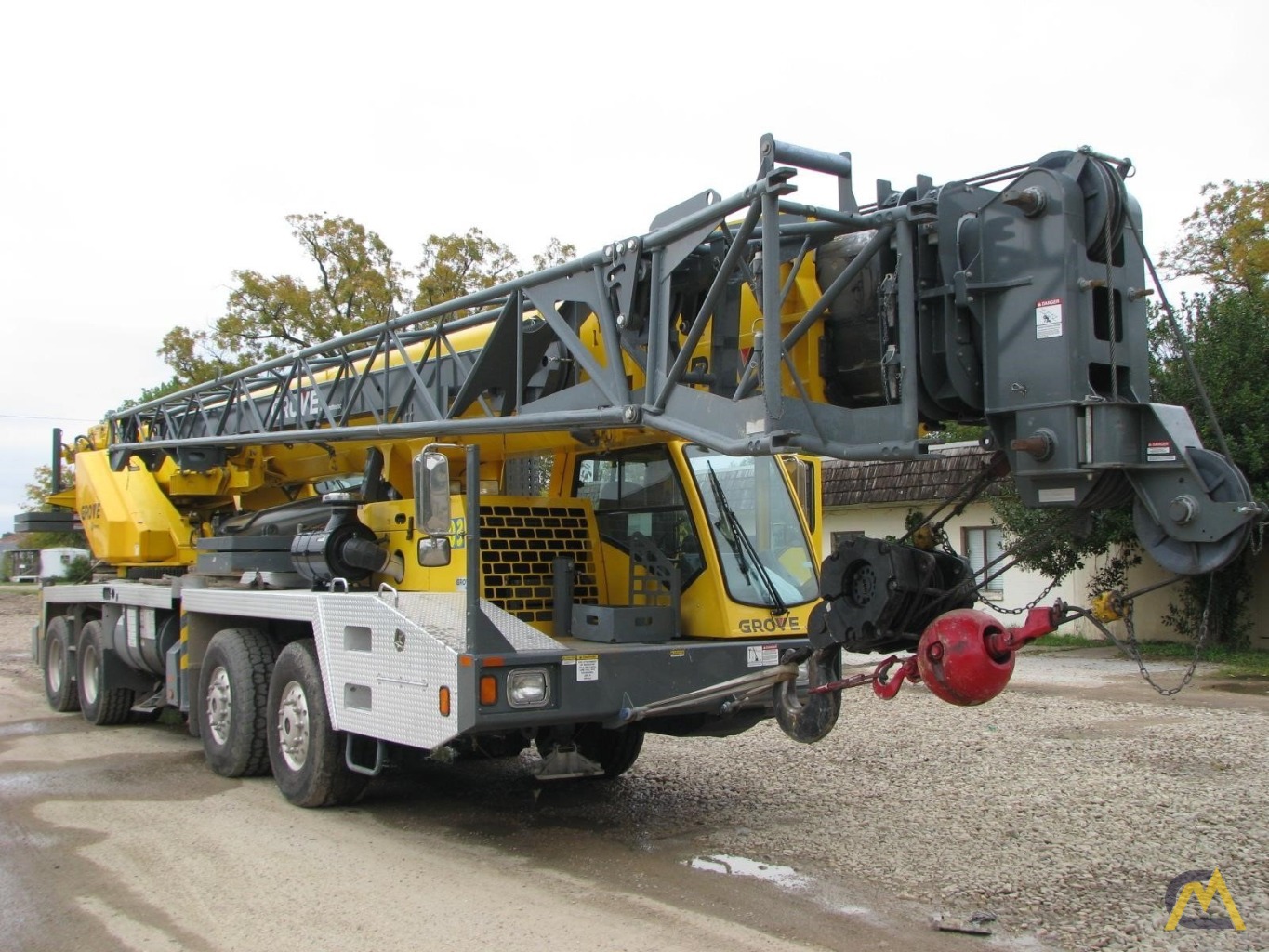 Grove TMS800E 80-ton Telescopic Boom Hydraulic Truck Mounted Crane 1