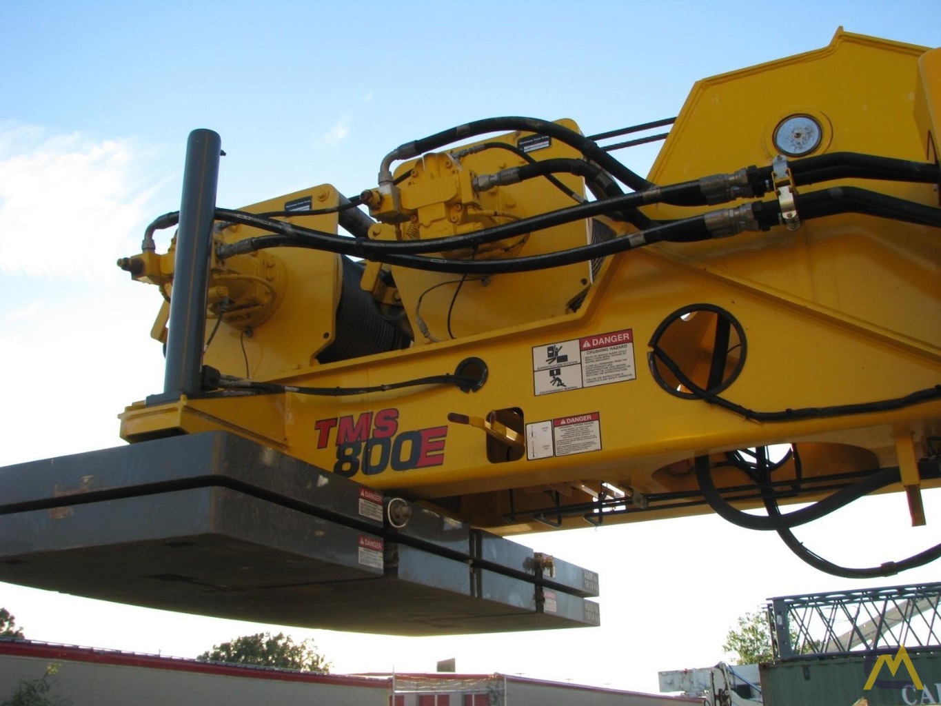 Grove TMS800E 80-ton Telescopic Boom Hydraulic Truck Mounted Crane 10