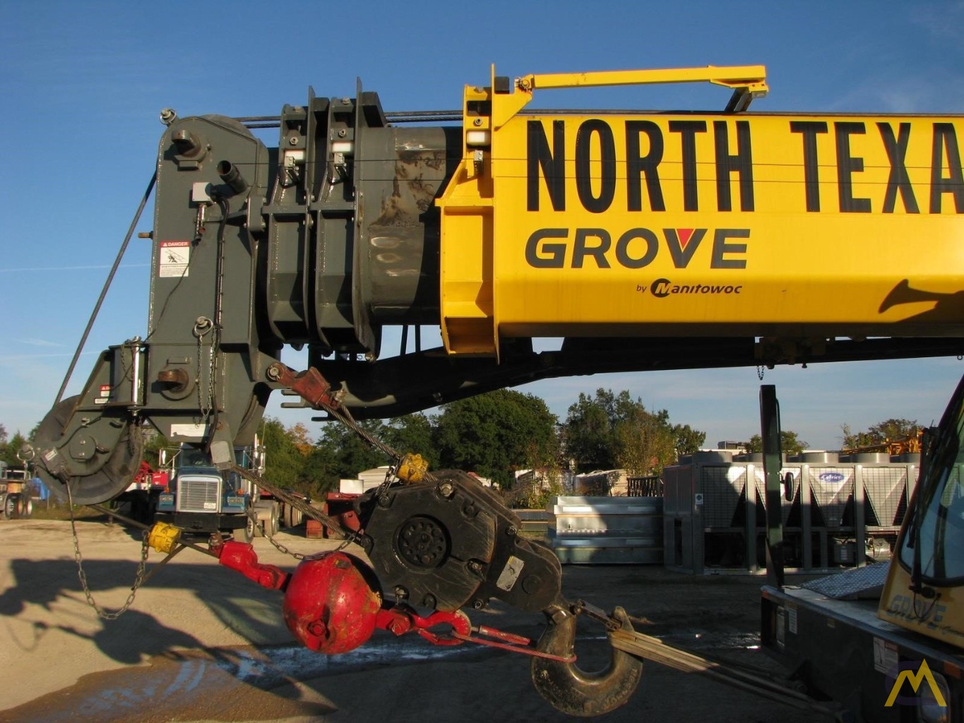 Grove TMS800E 80-ton Telescopic Boom Hydraulic Truck Mounted Crane 14