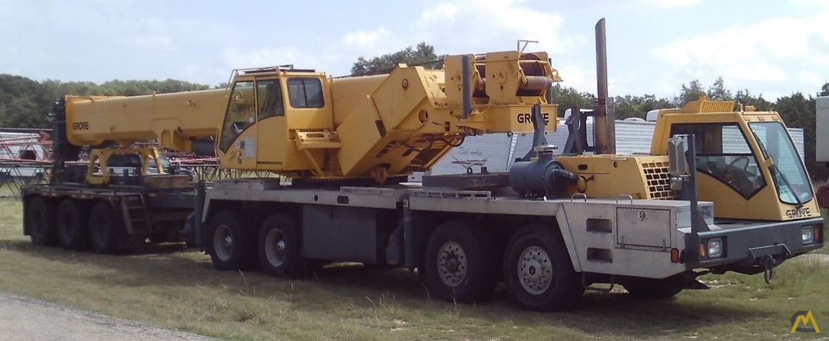 Grove TMS800E 80-ton Telescopic Boom Hydraulic Truck Mounted Crane 0