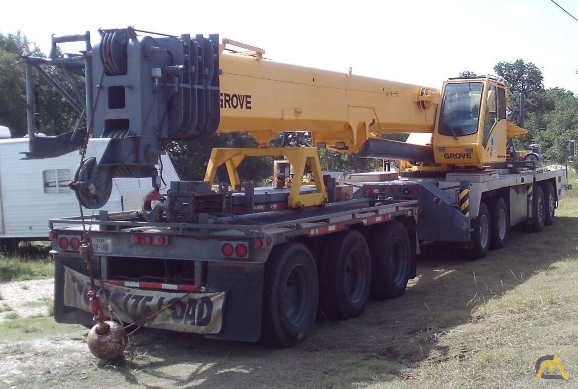 Grove TMS800E 80-ton Telescopic Boom Hydraulic Truck Mounted Crane 2