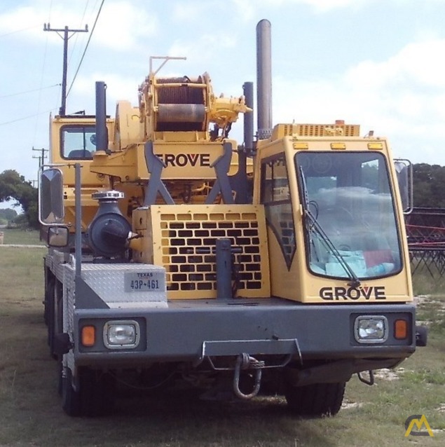 Grove TMS800E 80-ton Telescopic Boom Hydraulic Truck Mounted Crane 3