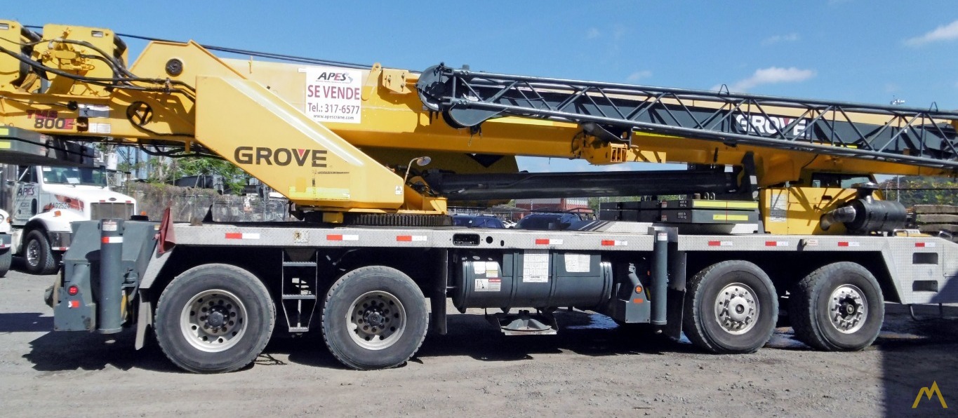 Grove TMS800E 80-Ton Telescopic Truck Crane 0