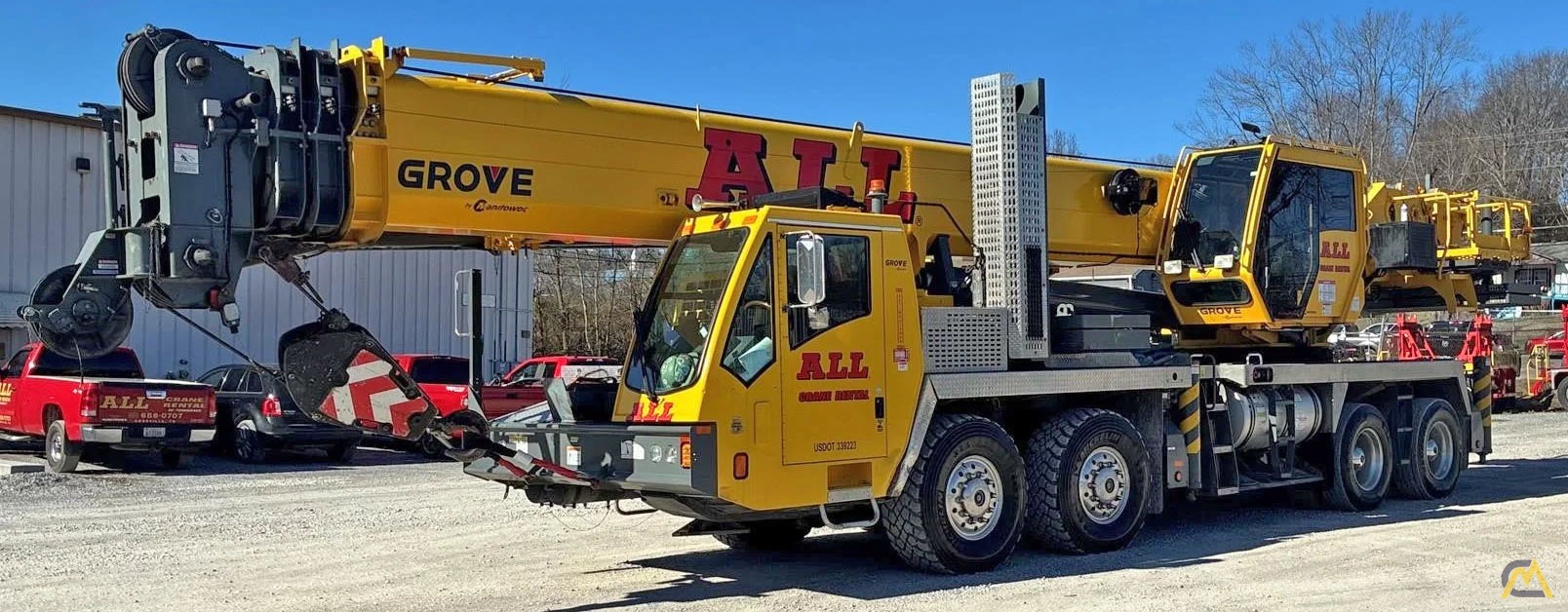 Grove TMS800E Telescopic Boom Hydraulic Truck Crane 0