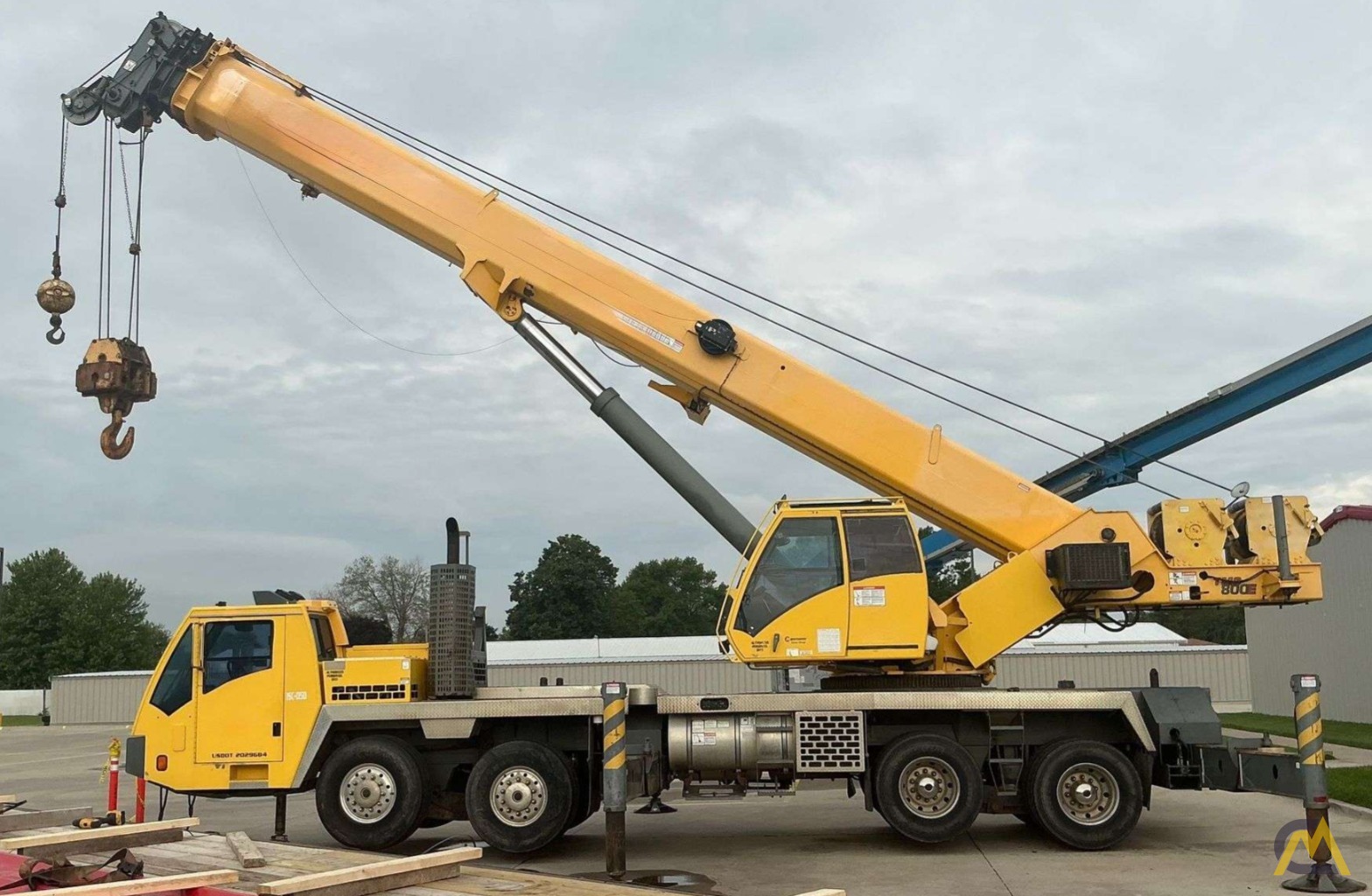 Grove TMS800E Telescopic Boom Mobile Hydraulic Truck Crane 0