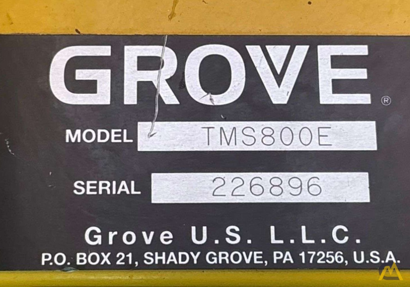 Grove TMS800E Telescopic Boom Mobile Hydraulic Truck Crane 3