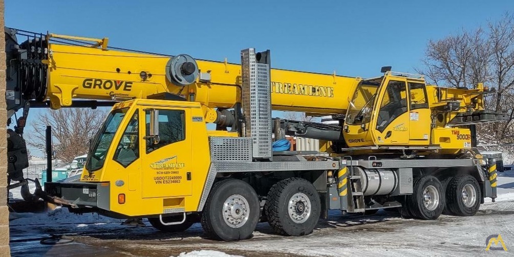 Grove TMS9000E 110-ton Telescopic Boom Hydraulic Truck Crane 2