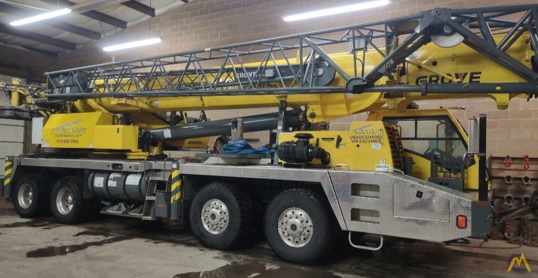 Grove TMS9000E 110-ton Telescopic Boom Hydraulic Truck Crane 6