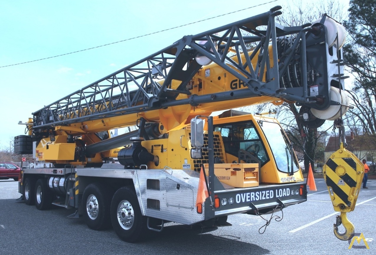 Grove TMS9000E 110-Ton Telescopic Boom Truck Crane 1