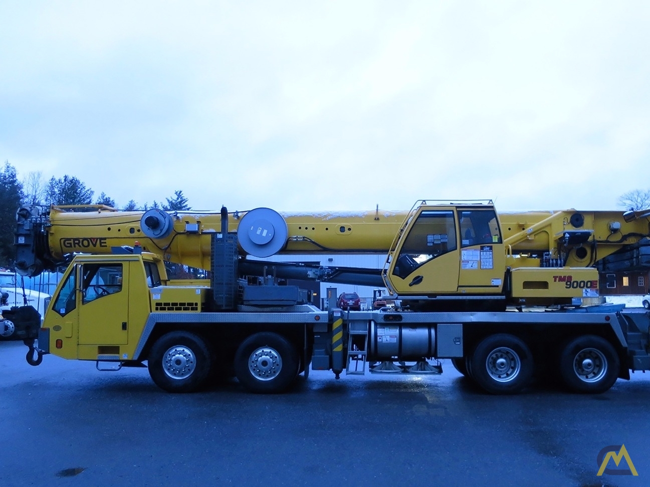 Grove TMS9000E 110-Ton Telescopic Boom Truck Mounted Crane 1