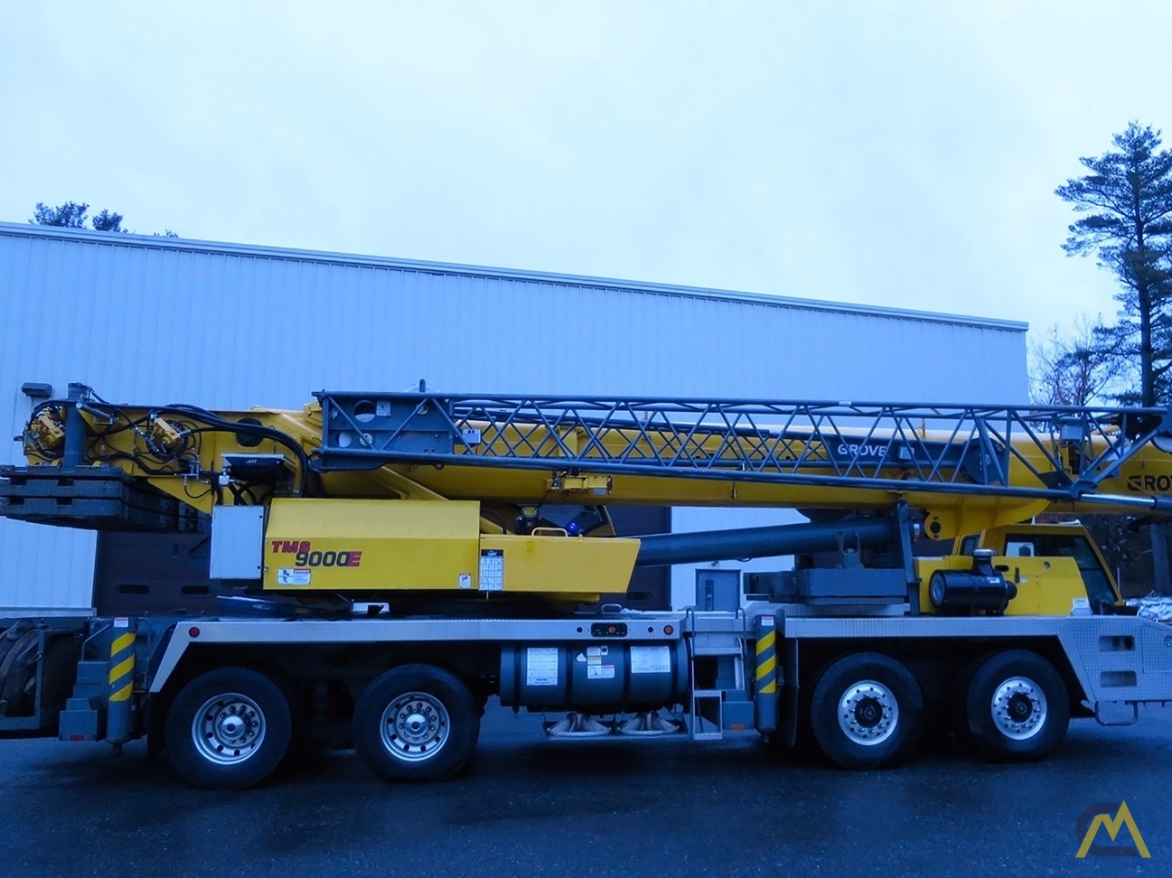 Grove TMS9000E 110-Ton Telescopic Boom Truck Mounted Crane 2