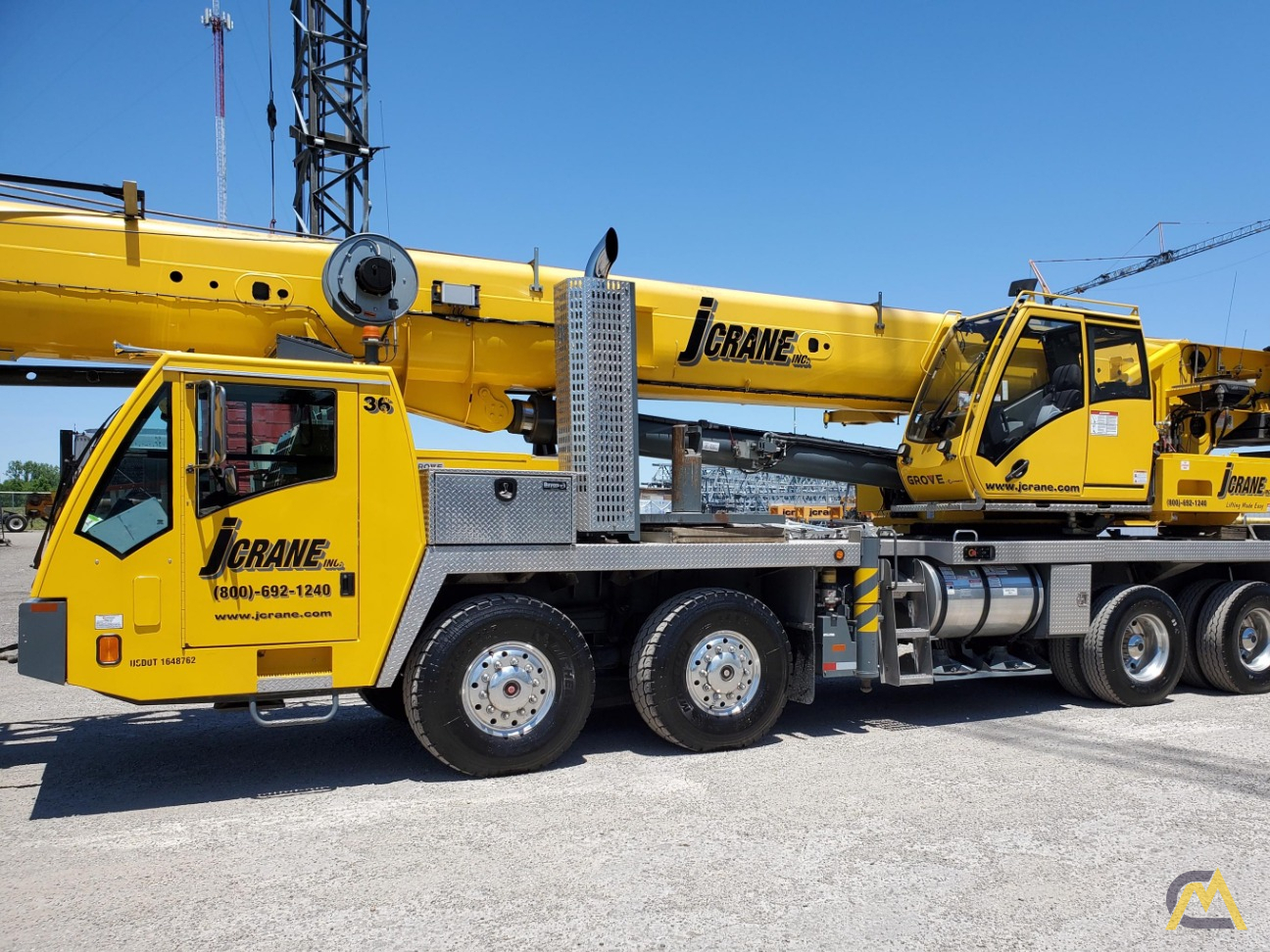 Grove TMS9000E 110-Ton Telescopic Truck Crane 1