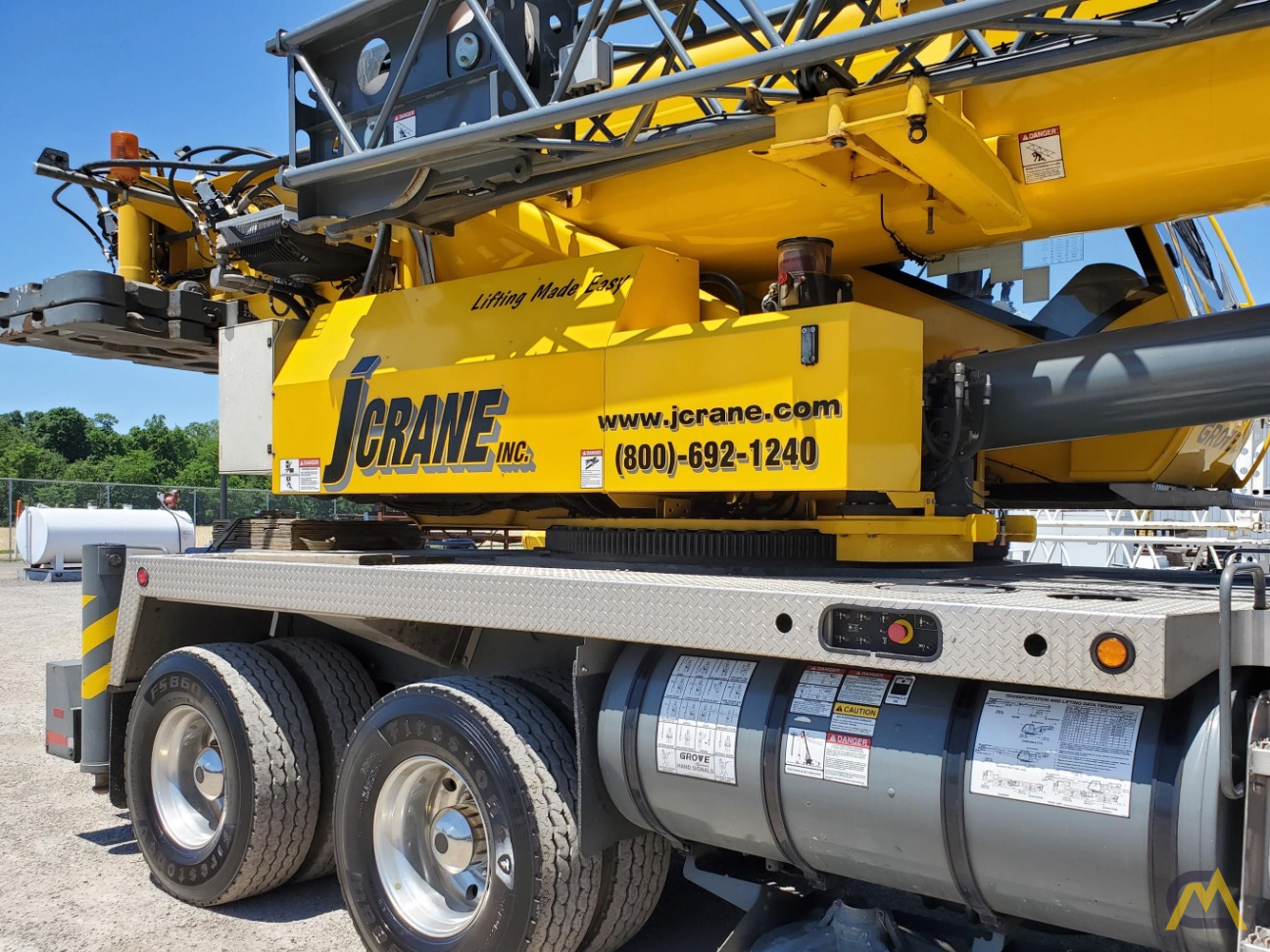 Grove TMS9000E 110-Ton Telescopic Truck Crane 20