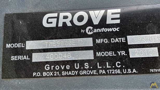 Grove TMS9000E 110-Ton Telescopic Truck Crane 12