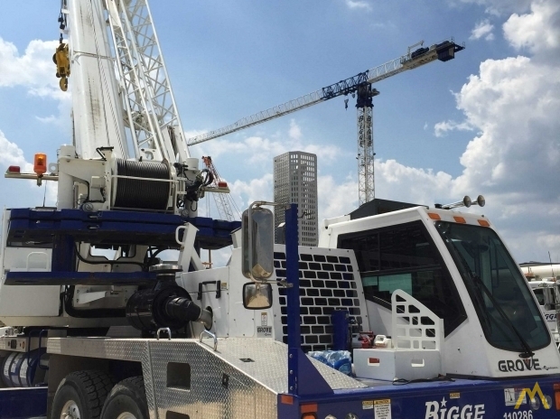 Grove TMS9000E 110-ton Telescopic Boom Hydraulic Truck Crane 2