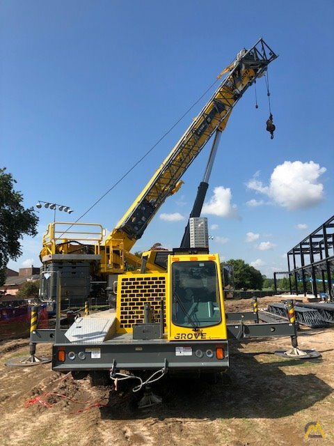 Grove TMS9000E 110-Ton Telescopic Truck Crane 1