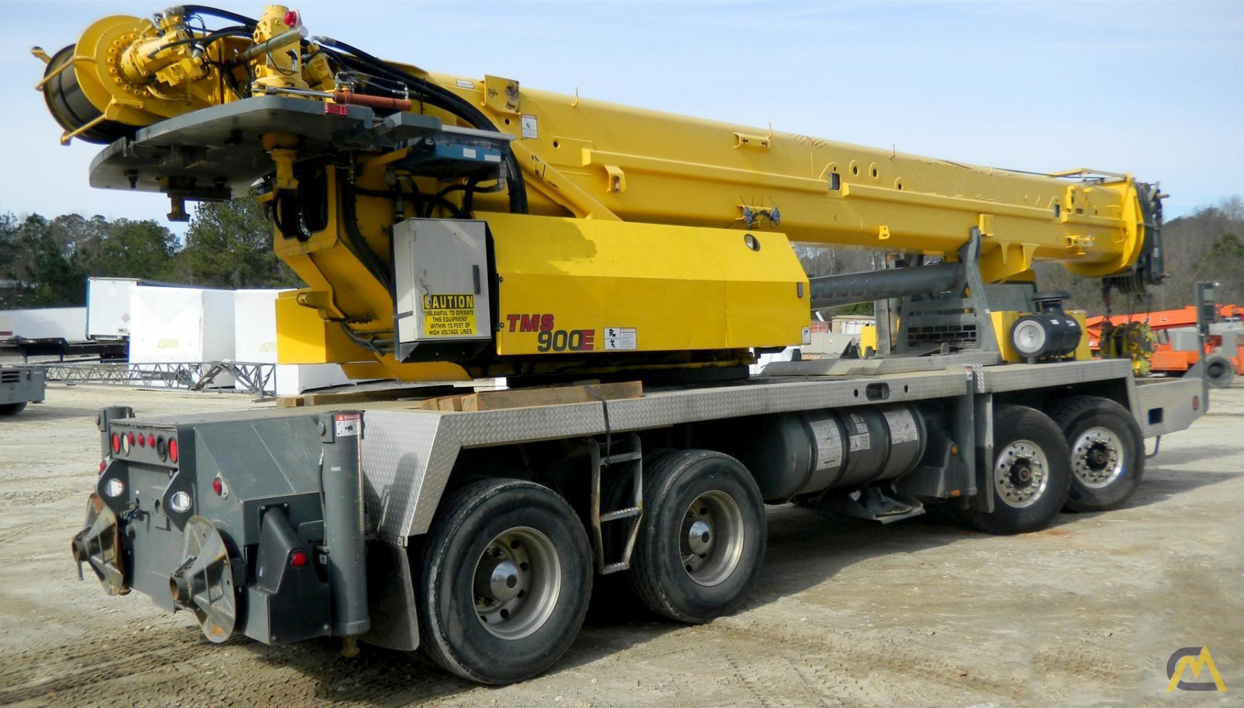 Grove TMS900E 90Ton Telescopic Boom Hydraulic Truck Crane For Sale