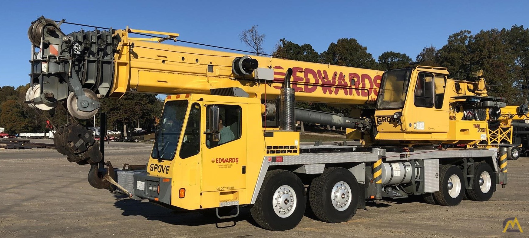 Grove TMS900E 90-Ton Telescopic Boom Truck Crane 0